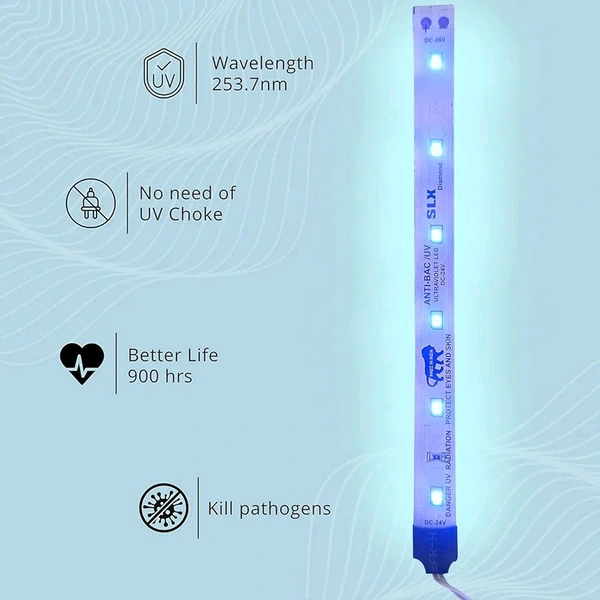 Aqua Power  LED UV LIGHT  - Blue