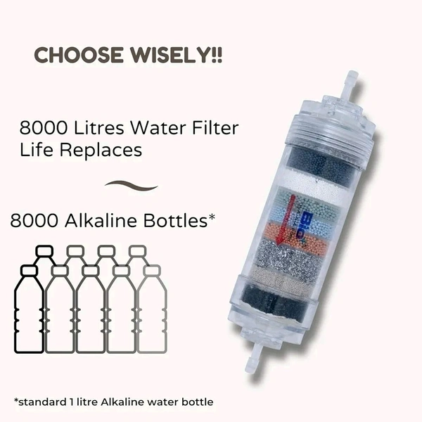 Aqua Fresh RO System  Bio+ H2aaa 8-inch Transparent Water Filter 