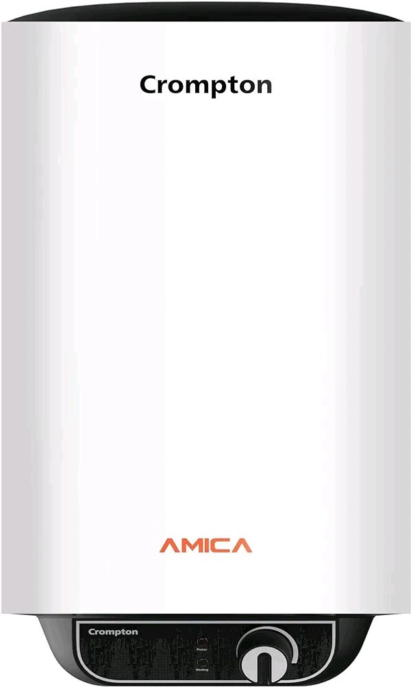 Benthos Enterprises  Crompton Amica 25-L 5 Star Rated Storage Water Heater (Geyser) - White, 1