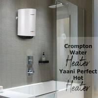 Benthos Enterprises  Crompton Amica 25-L 5 Star Rated Storage Water Heater (Geyser) - White, 1