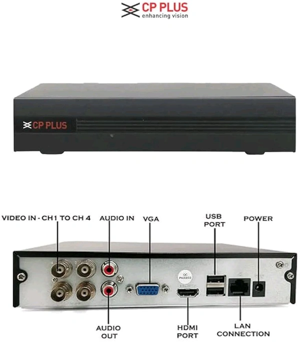 CP PLUS 4 Channel HD DVR  - 2