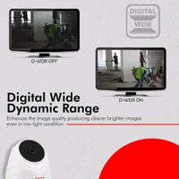 CP PLUS 1MP Full HD IR Dome Camera | 1/4.5'' 1MP PS CMOS Image Sensor| Max 30fps@720P | 3.6 mm Fixed Lens | IR Range of 20 Mtrs - CP-USC-DC10PL2-V2 - 2