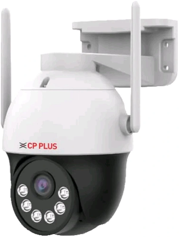CP PLUS 3MP 4G Pan Tilt Sim Card Supported Smart Outdoor Camera | Built in Mice | Speaker |Colour Night Vision| SD Card Supported (Up to 256 GB) IP Ratings IP65 |Not WiFi Supported | CP-Z32G - White, 2