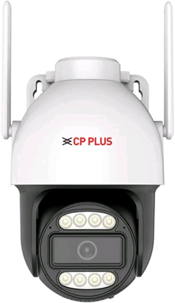 CP PLUS 3MP Smart Wi-fi CCTV Camera | 360° View | Advanced Night Vision | 2-Way Talk | Advanced Motion Tracking | SD Card Support (Upto 256GB) | IR Distance 25 Mtr | EZ-S31 - White