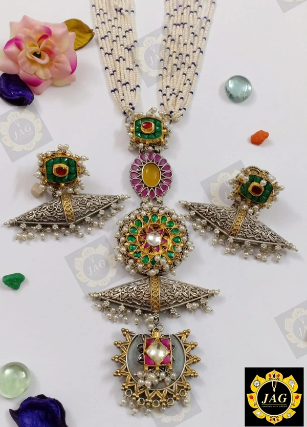  Kundan Fusion Set 