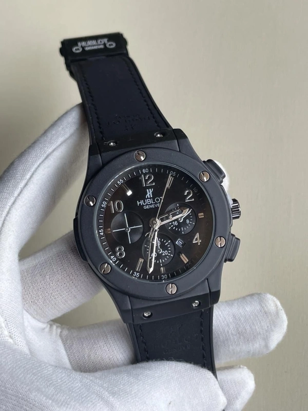 Hublot Mens Premium Watch - Black