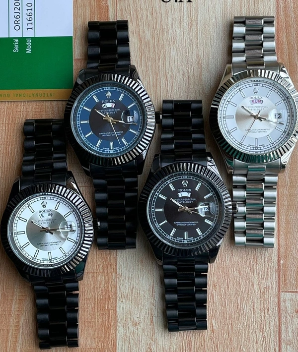 Rolex Men Premium - Black