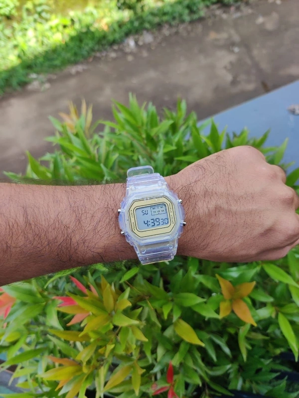 Transparent Vintage Watch - Rose