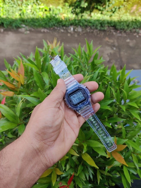 Transparent Vintage Watch - Yellow