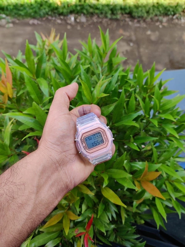 Transparent Vintage Watch - Yellow