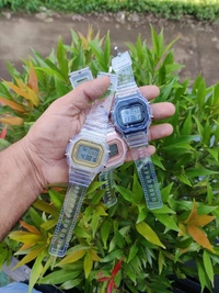 Transparent Vintage Watch - Yellow