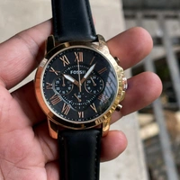 Fossil By76 Gents Premium Watch - Black&Copper