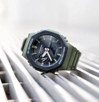 G-shock GA2100 Pz - Green & Black