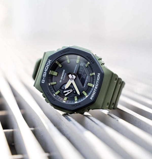 G-shock GA2100 Pz - Green & Black
