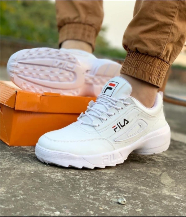 Fila Men Shoes 6a - white, 7