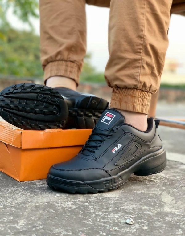 Fila Men Shoes 6a - black, 10