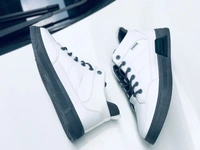 Imported Men Hightop Shoes - Cream, 8