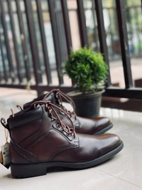 Imported Leather Formalsl Boots - 9