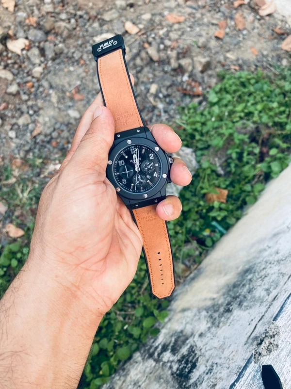 Hublot Mens Watches Pz - Brown