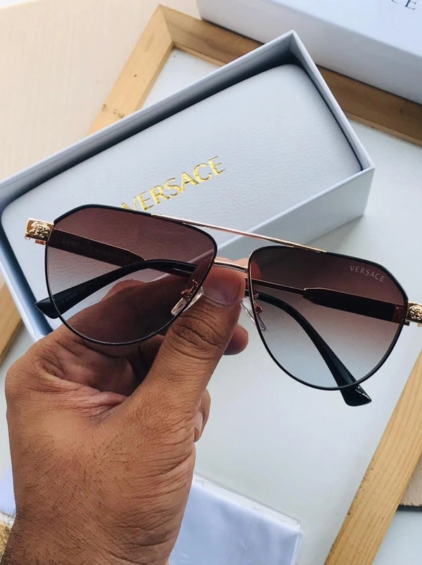 Versace Unisex Sunglasses - Blue