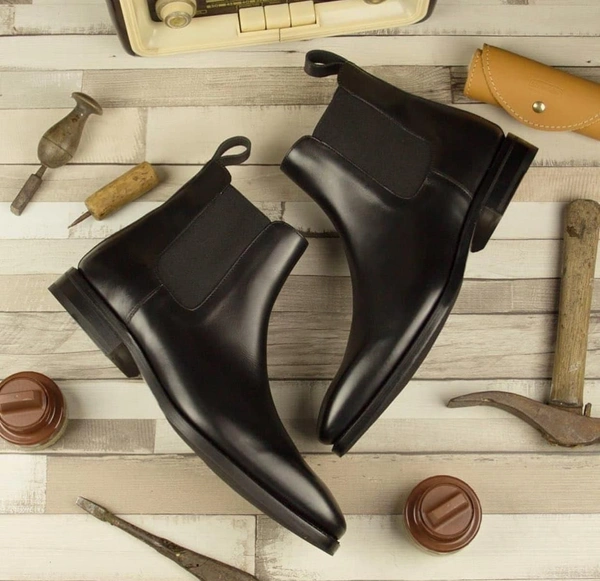 Formal Chelse Boot - 10, Black
