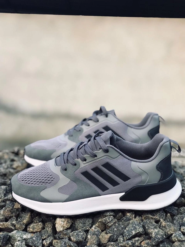 Adidas PLR Gents Running Shoes - Black, 43