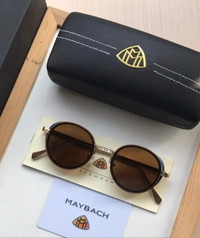 Maybach Unisex Sunglsses - Brown