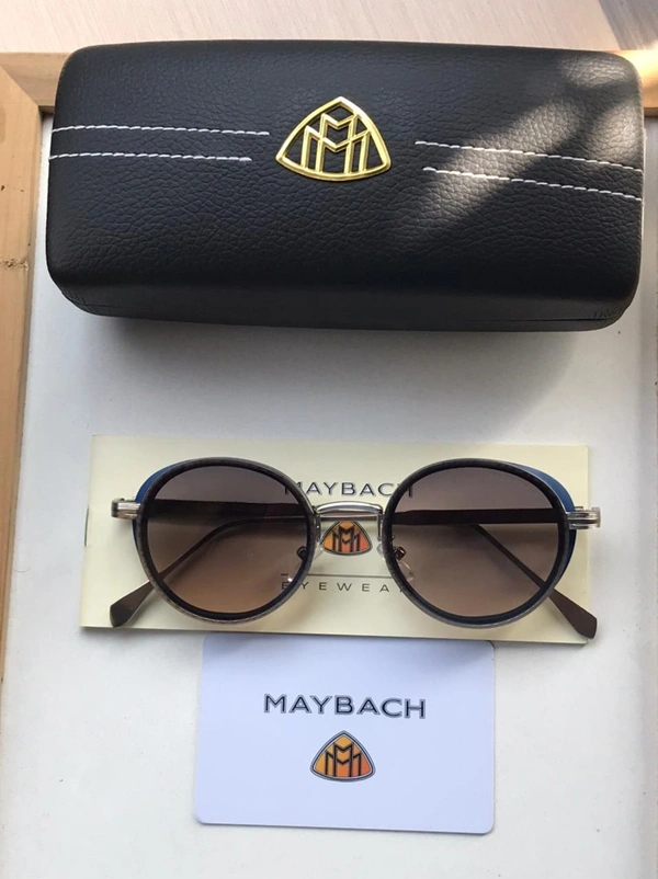 Maybach Unisex Sunglsses - Brown
