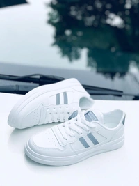 Men Imported Casuals - White black, 7