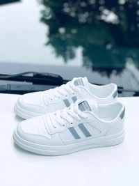 Men Imported Casuals - White grey, 8