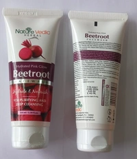 Nature Vedic Beetroot Face Wash for Hydrated Pink Glow, Nourish & deep Clean