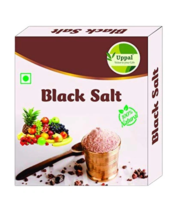 Uppal-Value To Your Life Uppal Pure Black Salt - Kala Namak (150 gm) - 150 gm