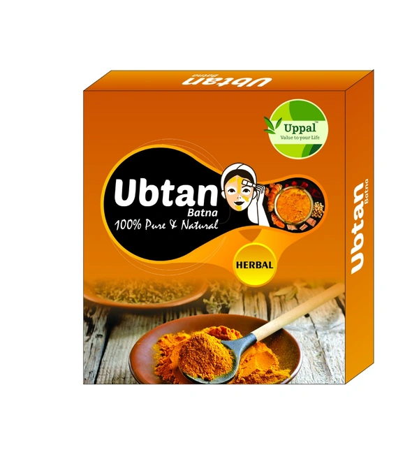 Uppal-Value To your Life Natural & Pure Ubtan Batna Powder-Face Mask Safe for all Skin types- Tan Removal & Skin Brightening   150gm - 150 gm