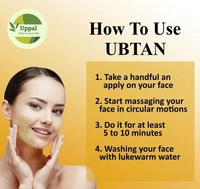 Uppal-Value To your Life Natural & Pure Ubtan Batna Powder-Face Mask Safe for all Skin types- Tan Removal & Skin Brightening   150gm - 150 gm