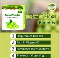 Uppal - Value To Your Life Natural Amla Powder Hair Pack-Reducing Hair Fall-Safe & Herbal Hair Conditioner-Shine & Silky Hair-Amla Powder 150gm - 150 gm