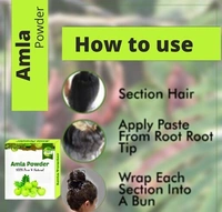 Uppal - Value To Your Life Natural Amla Powder Hair Pack-Reducing Hair Fall-Safe & Herbal Hair Conditioner-Shine & Silky Hair-Amla Powder 150gm - 150 gm