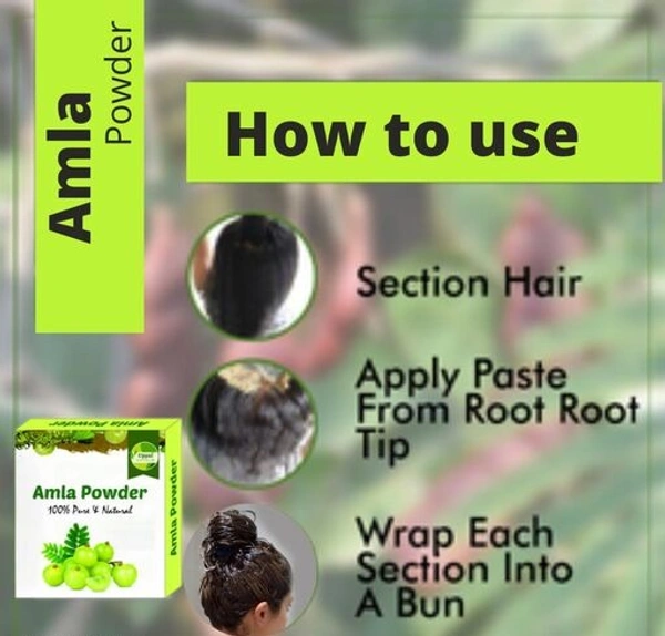 Uppal - Value To Your Life Natural Amla Powder Hair Pack-Reducing Hair Fall-Safe & Herbal Hair Conditioner-Shine & Silky Hair-Amla Powder 150gm - 150 gm