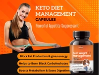 Nature Vedic Keto Diet Weight Management Capsules With Green Tea Garcinia For Weight Loss & Burn Fat | 60 Caps - 60 Capsules