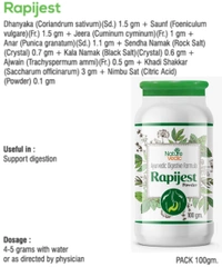 Nature Vedic Rapijest Churan Ayurvedic Formula for Digestion  - 100 gm