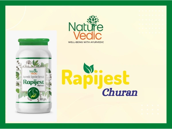 Nature Vedic Rapijest Churan Ayurvedic Formula for Digestion  - 100 gm