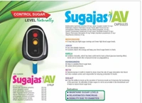 Nature Vedic Sugajas-AV Syrup Ayurvedic Formula for Control Blood Sugar Levels - 400 ml
