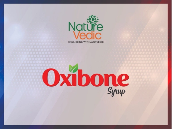 Nature Vedic Oxibone Syrup Ayurvedic Calcium & Iron Supplement For Healthy Bones - 400 ml