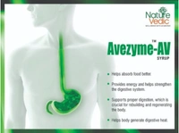 Nature Vedic Avezyme-Av Syrup-Improve Appetite, Digestion & Immunity Booster  - 400 ml