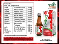 Nature Vedic Oxipure Syrup Ayurvedic Blood Purifier For Pimple Free Skin  - 400 ml