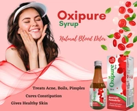 Nature Vedic Oxipure Syrup Ayurvedic Blood Purifier For Pimple Free Skin  - 400 ml