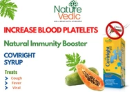 Nature Vedic Coviright Syrup Ayurvedic Health Supplement To Boost Immunity Against Viral & Bacterial Infection | 300 ml - 300 ml