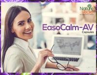 Nature Vedic EasoCalm-AV capsules| Ayurvedic Formula for Daily Life Fatigue & Stress Relief | 30 caps - 30 Capsules