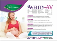 Nature Vedic Avelity - Av Female Fertility Capsules with Putrajeevak & Shivlingi | 30 caps - 30 Capsules