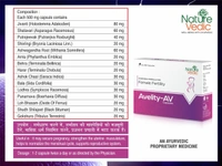 Nature Vedic Avelity - Av Female Fertility Capsules with Putrajeevak & Shivlingi | 30 caps - 30 Capsules
