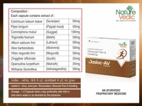 Nature Vedic Jasloc - AV Capsules For Joint Pain, Muscular Pain, Arthritis & Rheumatism | 30 Caps - 30 Capsules
